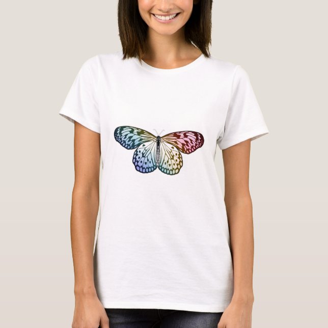 T-shirt Butterfly Rainbow (Devant)