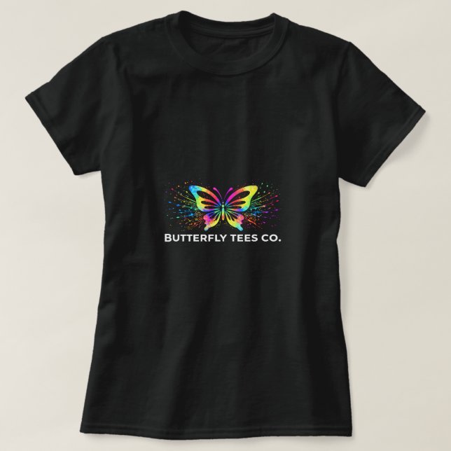 T-shirt Butterfly Tees Co. 0047705 (Design devant)