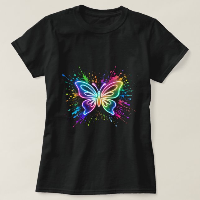 T-shirt Butterfly Tees Co. 0047707 (Design devant)