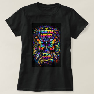 T-shirt Butterfly Tees Co Chemise Papillon Graffiti 004782