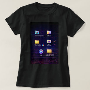 T-shirt Butterfly TEES CO. Chemise Rétro Papillon 0047879
