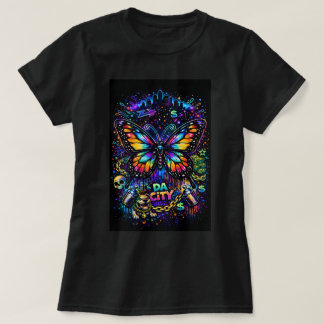 T-shirt Butterfly Tees Co Graffiti Butterfly Shirt 0047824