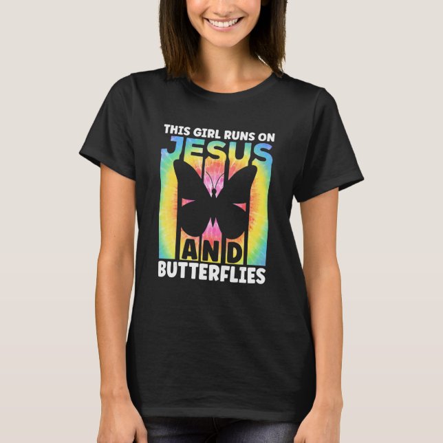 T-shirt Butterflys Apparel Butterfly Art Quote Monarch But (Devant)