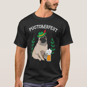 T-shirt Buveur de bière de la fête de la bière Pugtoberfes