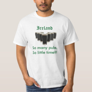 T-shirt Buveur de bière irlandais - T