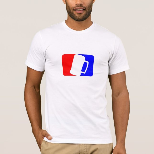 T-shirt Buveur de bière professionnel (Devant)