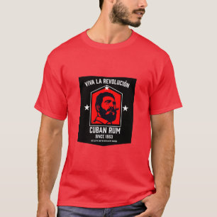 T-shirt Buveurs de rhum cubain libre Révolution 