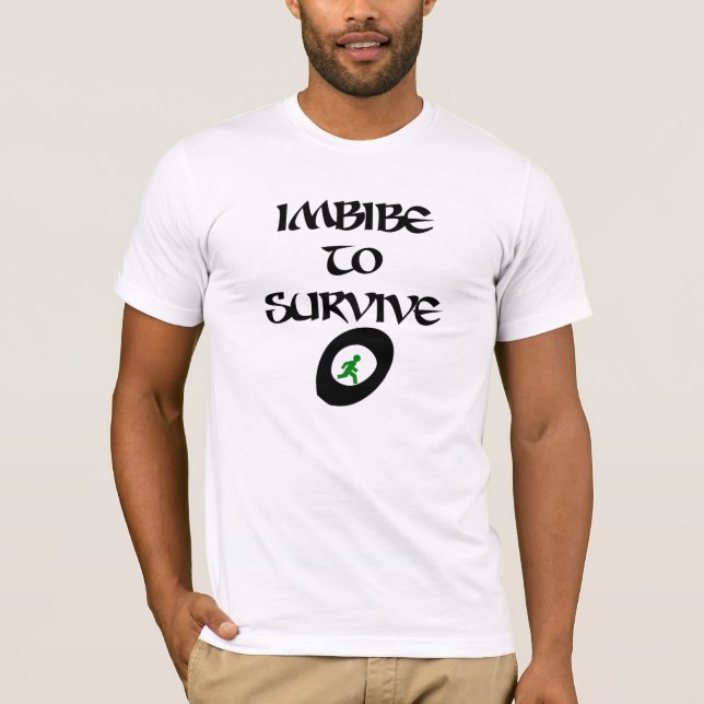 T-shirt Buvez à Surive (Devant)