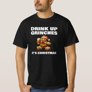 T-shirt Buvez des Grinches, c'est Noël