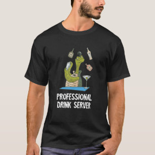 T-shirt Buvez Professionnel Turtle Server Intoxicologiste