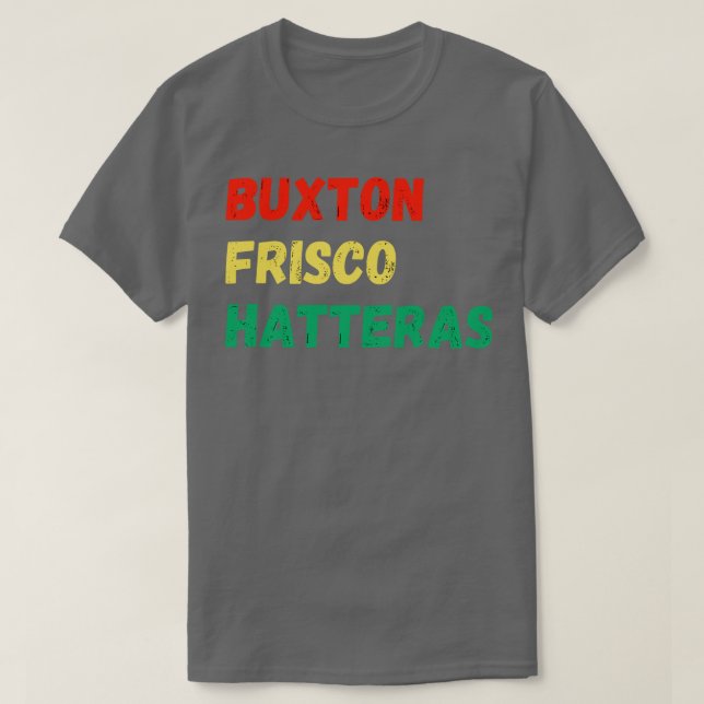 T-shirt Buxton Frisco Hatteras NC (Design devant)