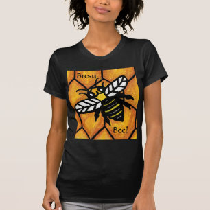 T-shirt Buzzing Busy Jote Bee Honeycomb