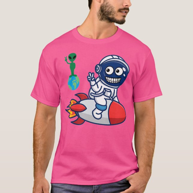 T-shirt Bye Bye Rocketmen (Devant)