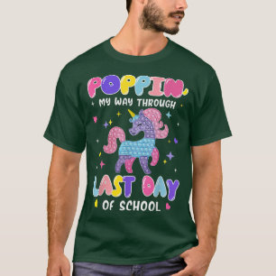 T-shirt Bye Bye School Hello Pool Dernier Jour De L'École