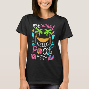 T-shirt Bye School Beach Ball Hammock