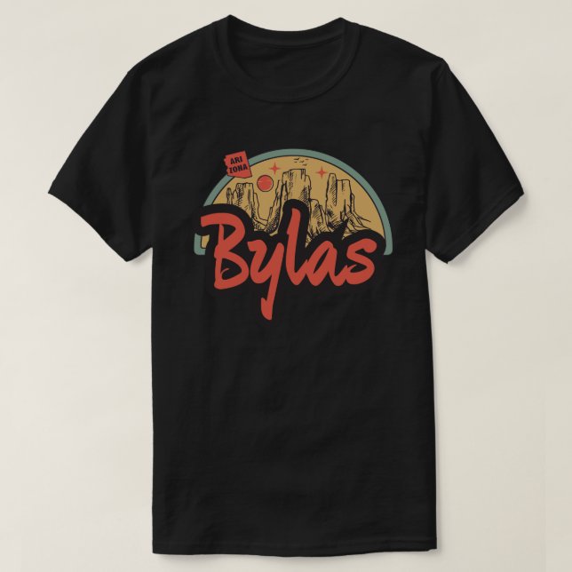 T-shirt Bylas, Arizona (Design devant)