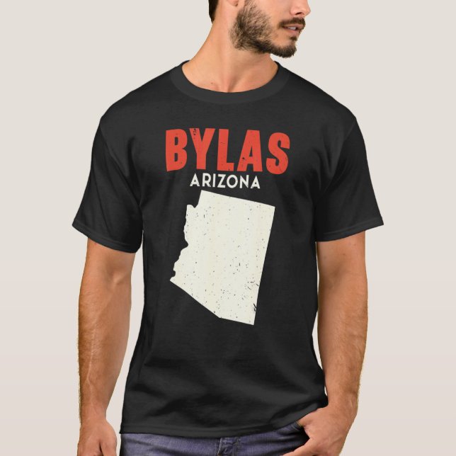 T-shirt Bylas Arizona USA State America Travel Arizona (Devant)