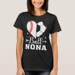 T-shirt Byll Nona Drôle Bysebyll Football Nona