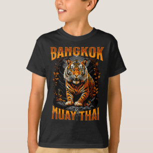 T-shirt Byngkok Thaïlande Muay Thai Arts Martiaux Kickboxi