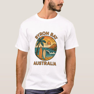 T-shirt Byron Bay Sunrise – Coastal Summer Vibes