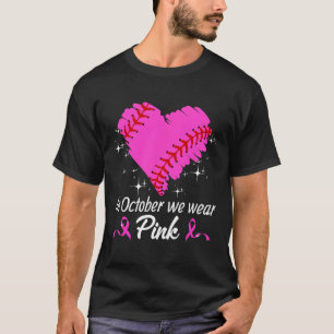 T-shirt Bysebyll En Octobre Nous Portons Le Cancer Du Sein