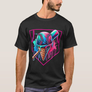 T-shirt Bysebyll Home Plate Drip pour garçons Bysebyll Gla