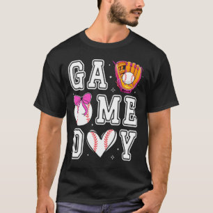T-shirt Bysebyll Sœur Coquette Bow Game Day Bysebyll Maman