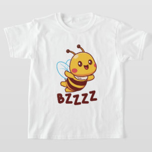 T-shirt BZZZ Abeilles mignonnes pour enfants pour enfants