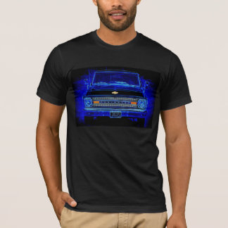 T-shirt C10 noir et bleu