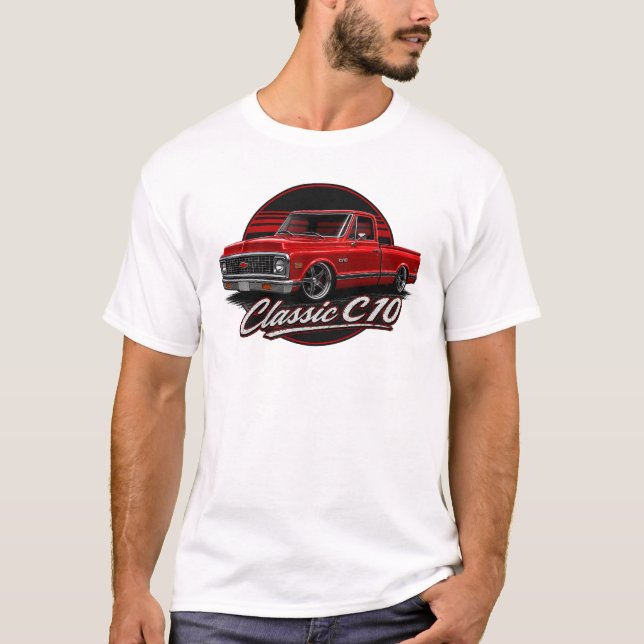 T-shirt C10 - Rouge (Devant)
