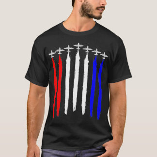 T-shirt C130 Hercules Gunship Avion militaire Rouge Blanc
