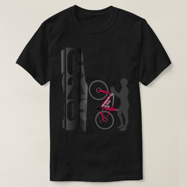 T-shirt C2C Signpost cycle challenge   (Design devant)