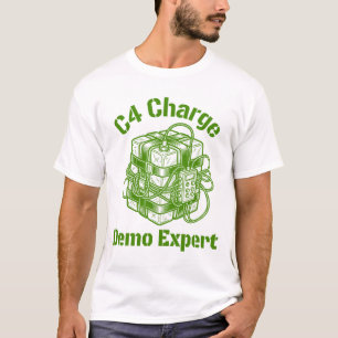 T-shirt C4 Charge Demo Expert