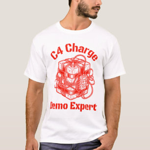 T-shirt C4 Charge Demo Expert