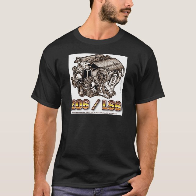 T-SHIRT C5 Z06 LS6 (Devant)