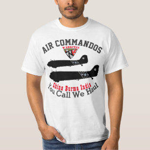 T-shirt C-47 de "commandos d'air" de Warkites