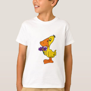 T-shirt C.A. canard avec une chemise de bande dessinée de