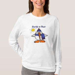T-shirt C.A. chemise de Snowbird de la Floride ou de buste