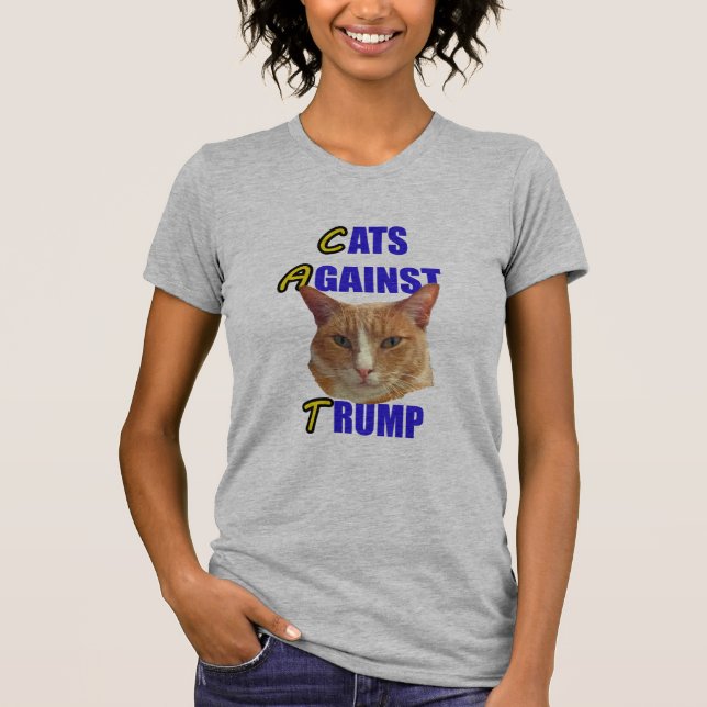 T-shirt C.A.T. Chats contre l'atout (Devant)