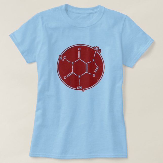 T-shirt C-C-Caféine (Design devant)