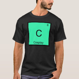 T-shirt C - Cosplay Chimie Symbole Élément Costume Tee