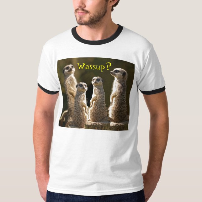 T-shirt c de Wassup Meerkats (Devant)