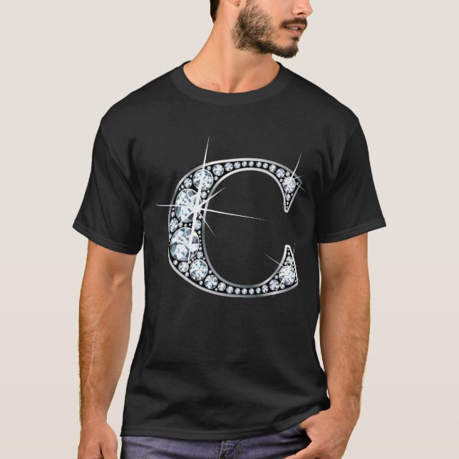 T-shirt "C" Diamond Bling (Devant)