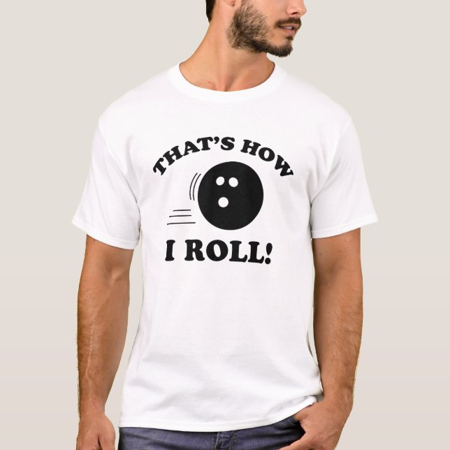 T-shirt C’est comme ça que je roule ! (Devant)