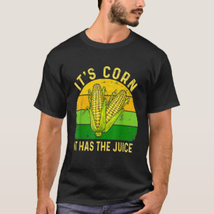 T-shirt C`est du maïs Il a le jus Retro Corn tendance 2