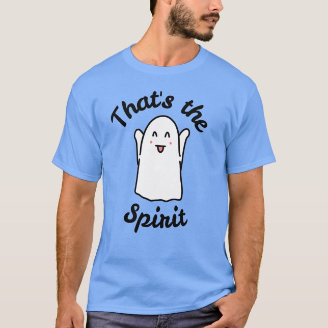 T-shirt C’est l’Esprit - Joli design de fantôme (Devant)