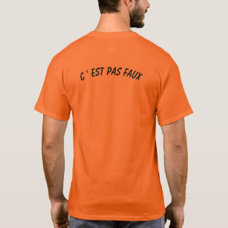 T-SHIRT C EST PAS FAUX
