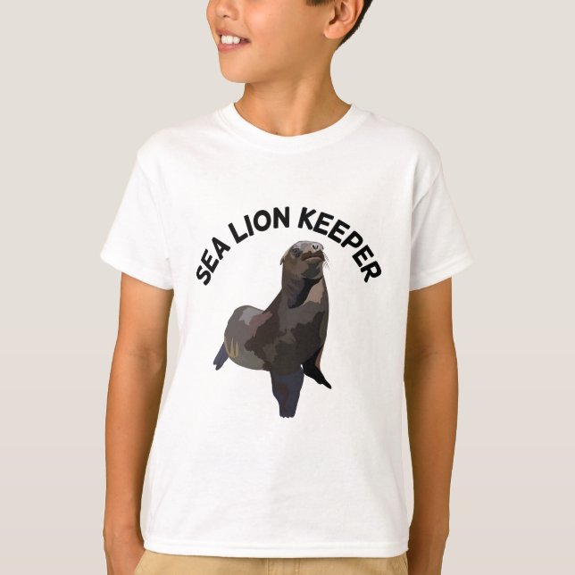 T-shirt C est pour California Sealion Keeper (Devant)