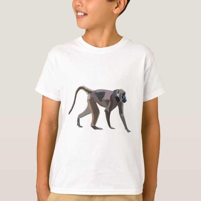 T-shirt C est pour Cape Baboon (Devant)