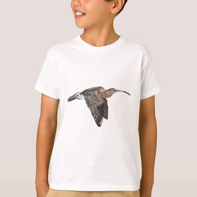 T-shirt C est pour Curlew (Devant)